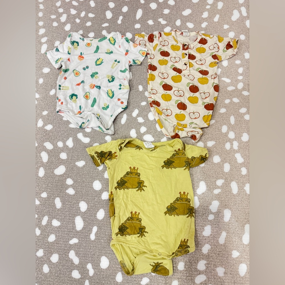 kate quinn Kids One Pieces Bodysuits - White, Cream, Yellow - Picture 11 of 11